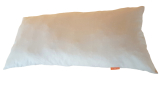 FLExxIMA-med Schafwoll-Dinkel 2-Kammer Kissen 40x80 cm 100% Cotonea-Baumwolle
